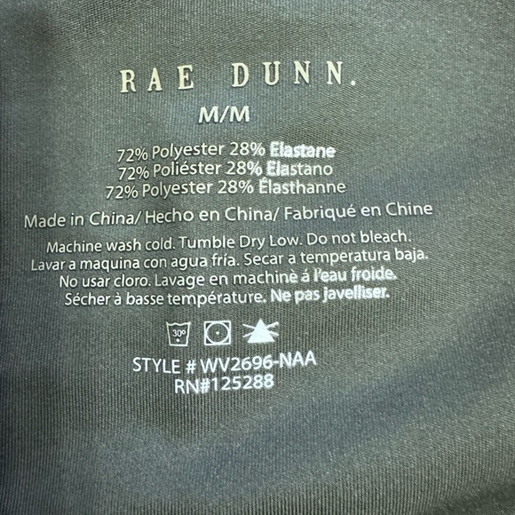 Rae Dunn Strength Leggings Size m - Picture 7 of 7